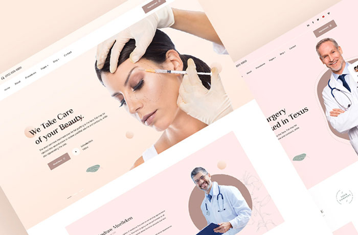Beauty Care Web App by RadheTech
