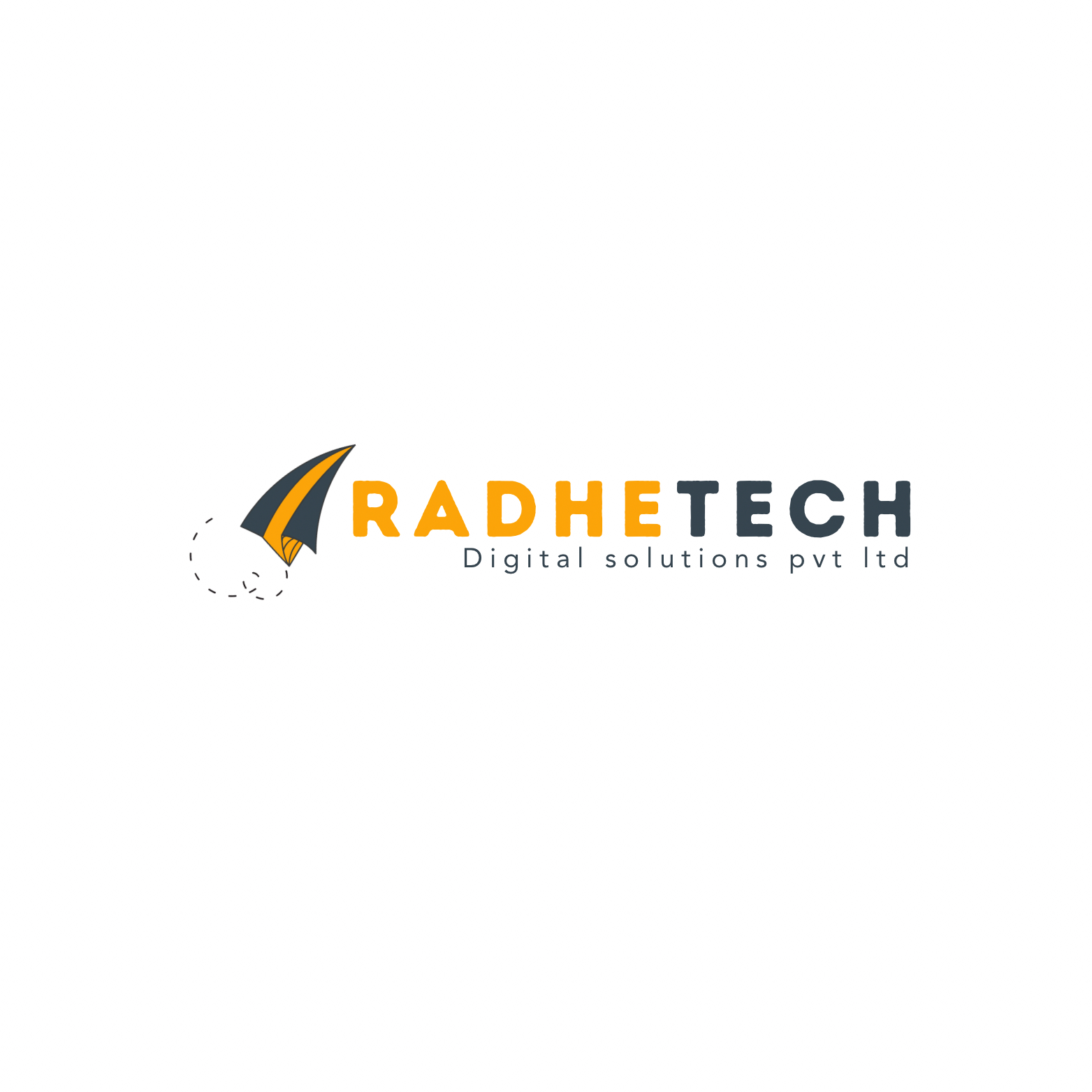 RadheTech Digital Solutions Ayodhya Logo